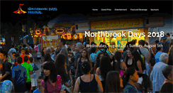 Desktop Screenshot of northbrookdays.com